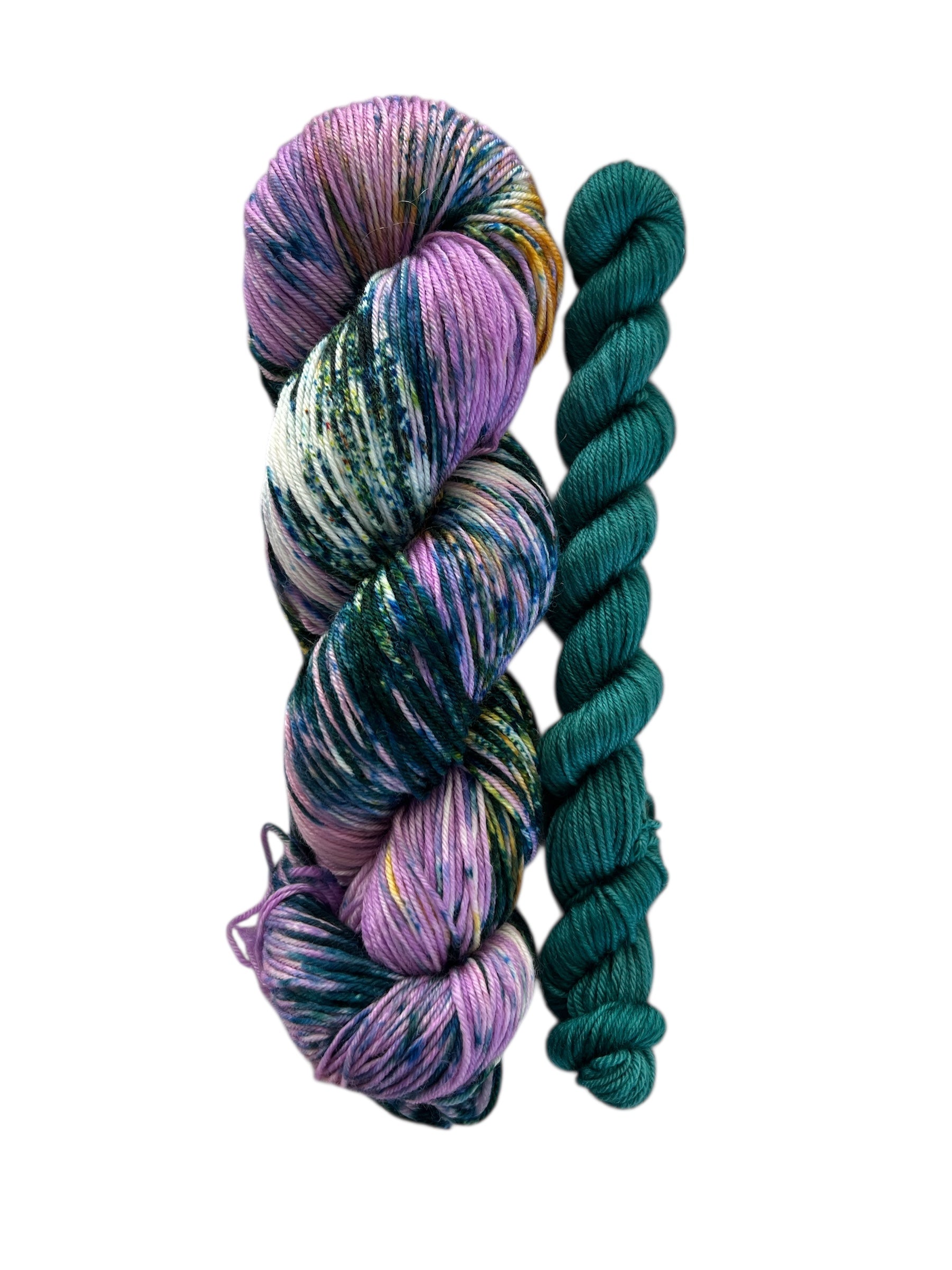 SPRING EQUINOX & SPRUCE SOCK SET (Turnaround time approx. 2-5 weeks)