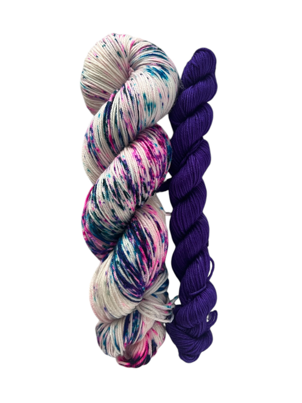 KALEIDOSCOPE & VIOLET SOCK SET (Turnaround time approx. 2-5 weeks)