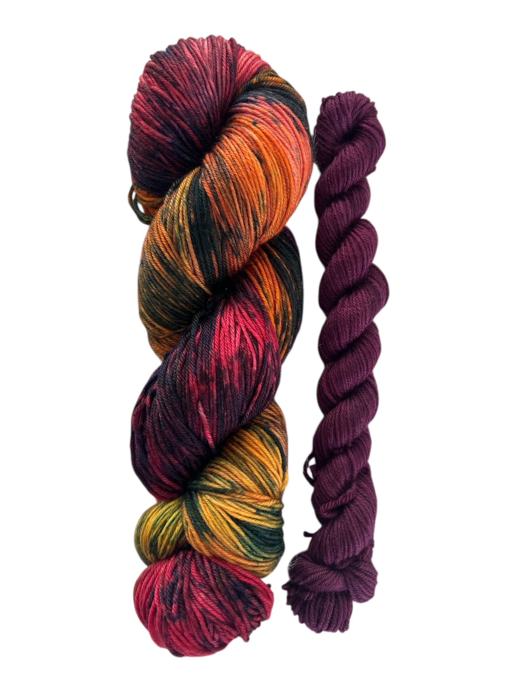 HELLO OCTOBER & CABERNET SOCK SET (Turnaround time approx. 2-5 weeks)