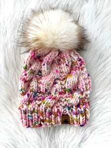 Ready to Ship 100% Merino Wool Chunky Knit Hat