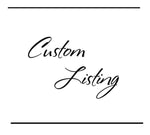 Custom Listing for Amber
