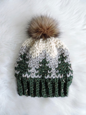 The Mountaineer Toque Crochet Pattern - Instant Download
