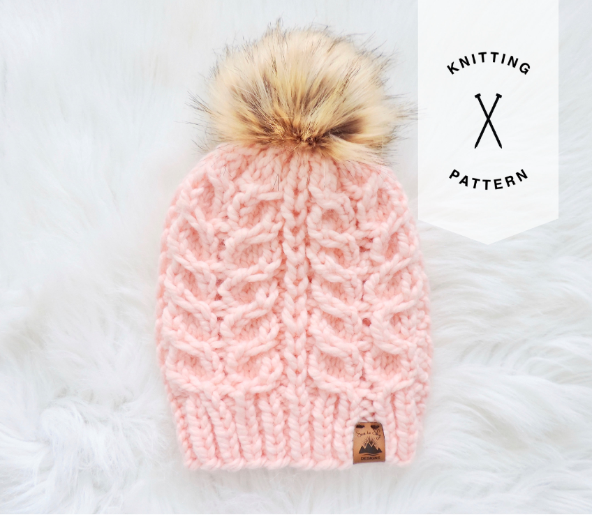 The Snowy Owl Hat Knitting Pattern - Instant Download