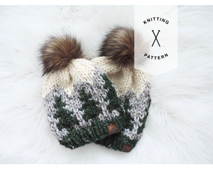 The Mountaineer Toque Knitting Pattern - Instant Download