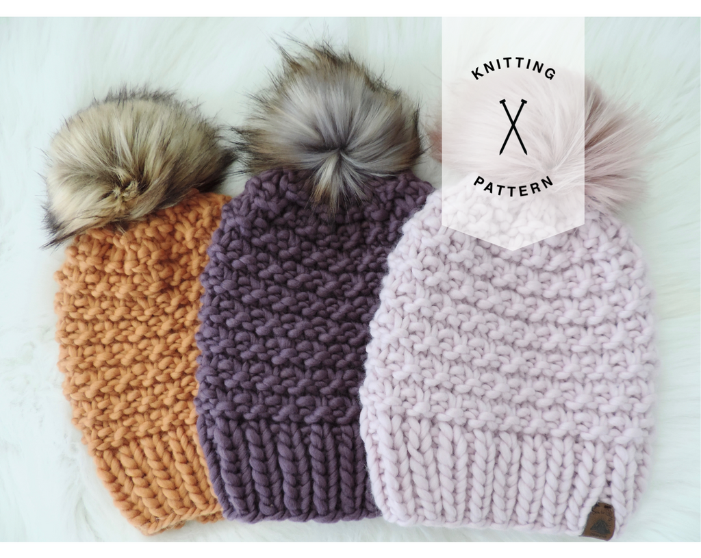 The Shaughnessy Hat Knitting Pattern - Instant Download