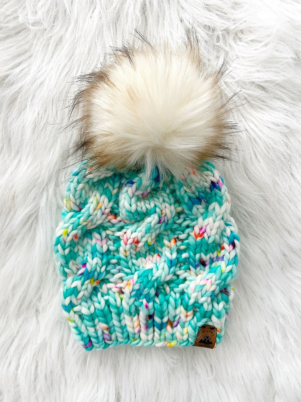 Ready to Ship 100% Merino Wool Chunky Knit Hat