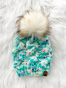 Ready to Ship 100% Merino Wool Chunky Knit Hat