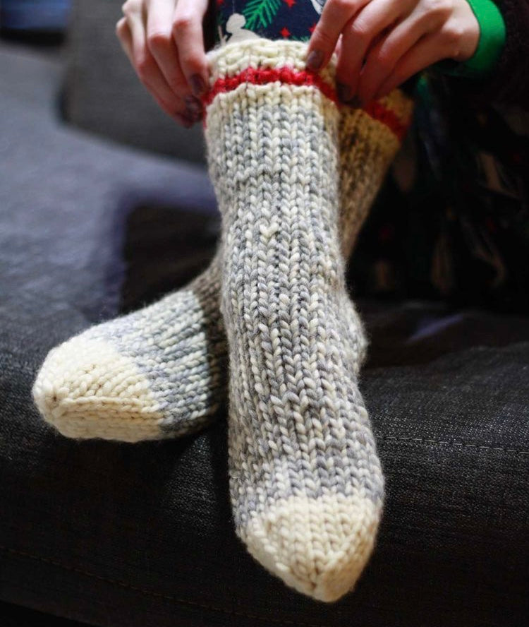 Made to Order Sock Monkey Slipper Socks Set (Turnaround time 1-2 weeks)