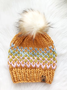 Ready to Ship 100% Merino Wool Chunky Knit Hat